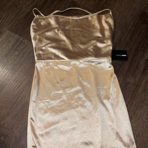 FashionNova Mini Satin dress, New with tags